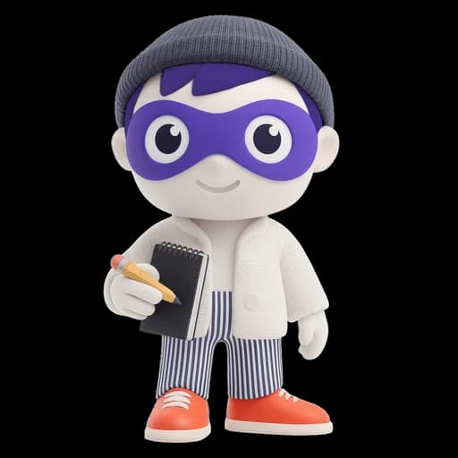 Shopify’s Sidekick character holding a notebook